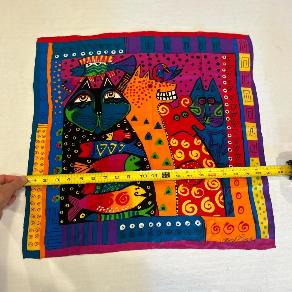 Vintage CAT Scarf